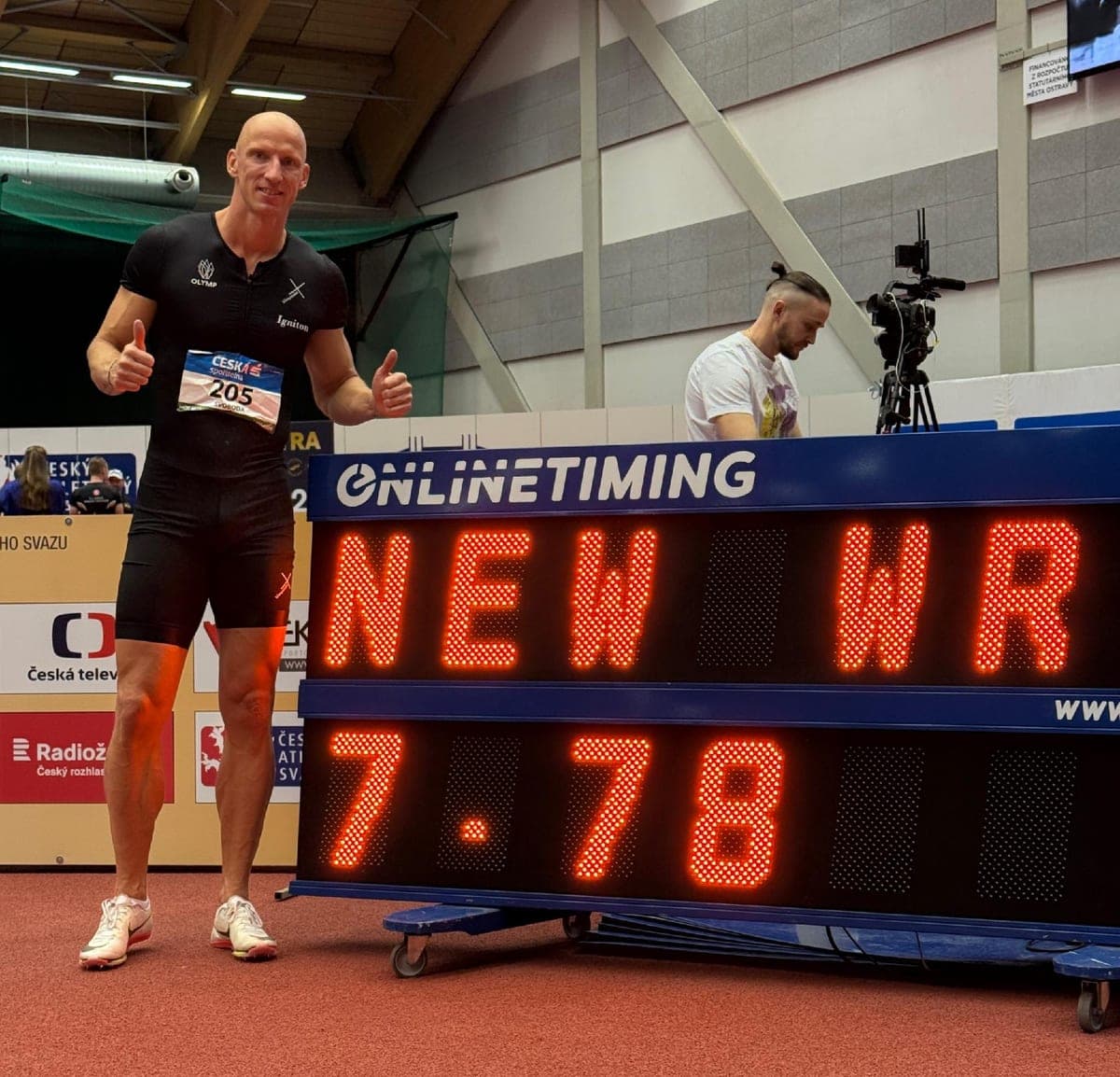 World Record 60 m Hurdles 40+